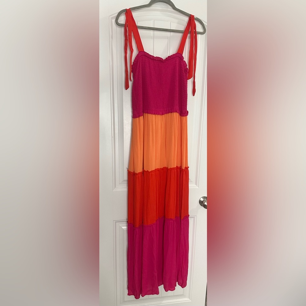 Colorful maxi dress